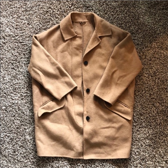 Zara wool cocoon camel coat - Picture 2 of 2